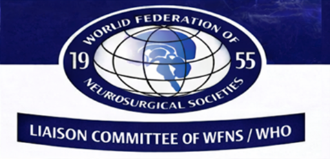 WFNS Liaison Committee WFNS/WHO Logo